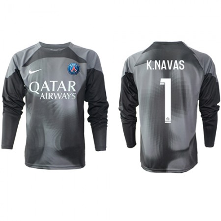 Camiseta de fútbol Paris Saint Germain Keylor Navas 1 Portero 3ª equipación 2022/23 Manga Larga
